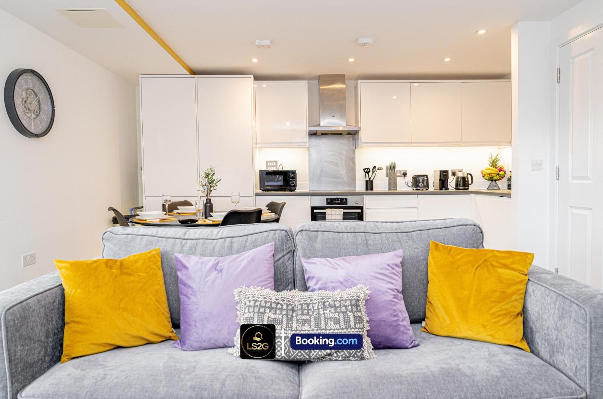 Appartamento Cosy 1 Bedroom By Ls2g Short Lets & Serviced Greater With Free Wifi