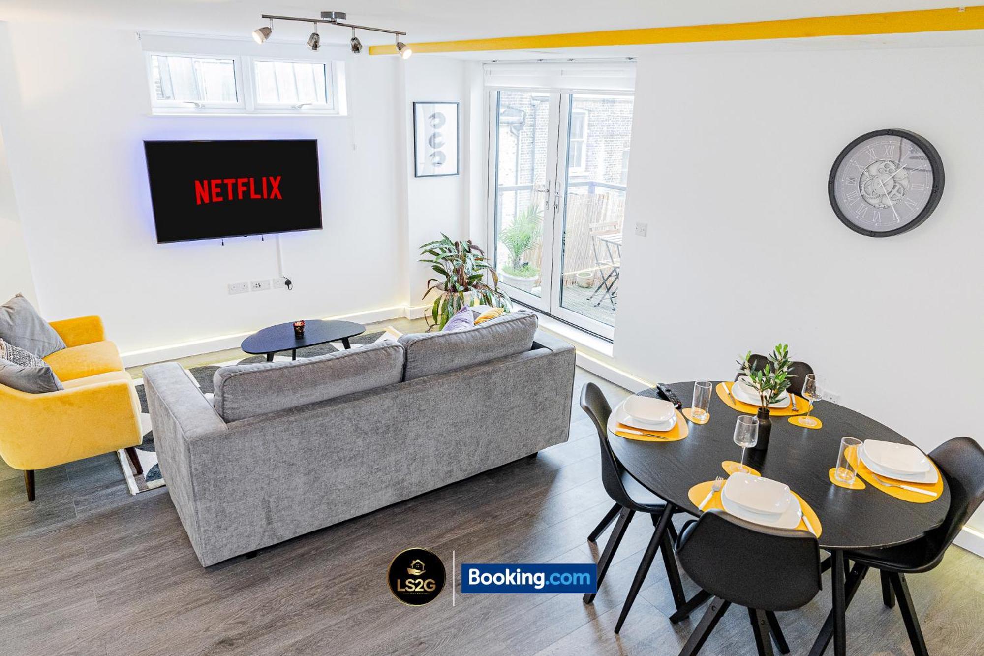 Cosy 1 Bedroom By Ls2g Short Lets & Serviced Greater With Free Wifi * Londra