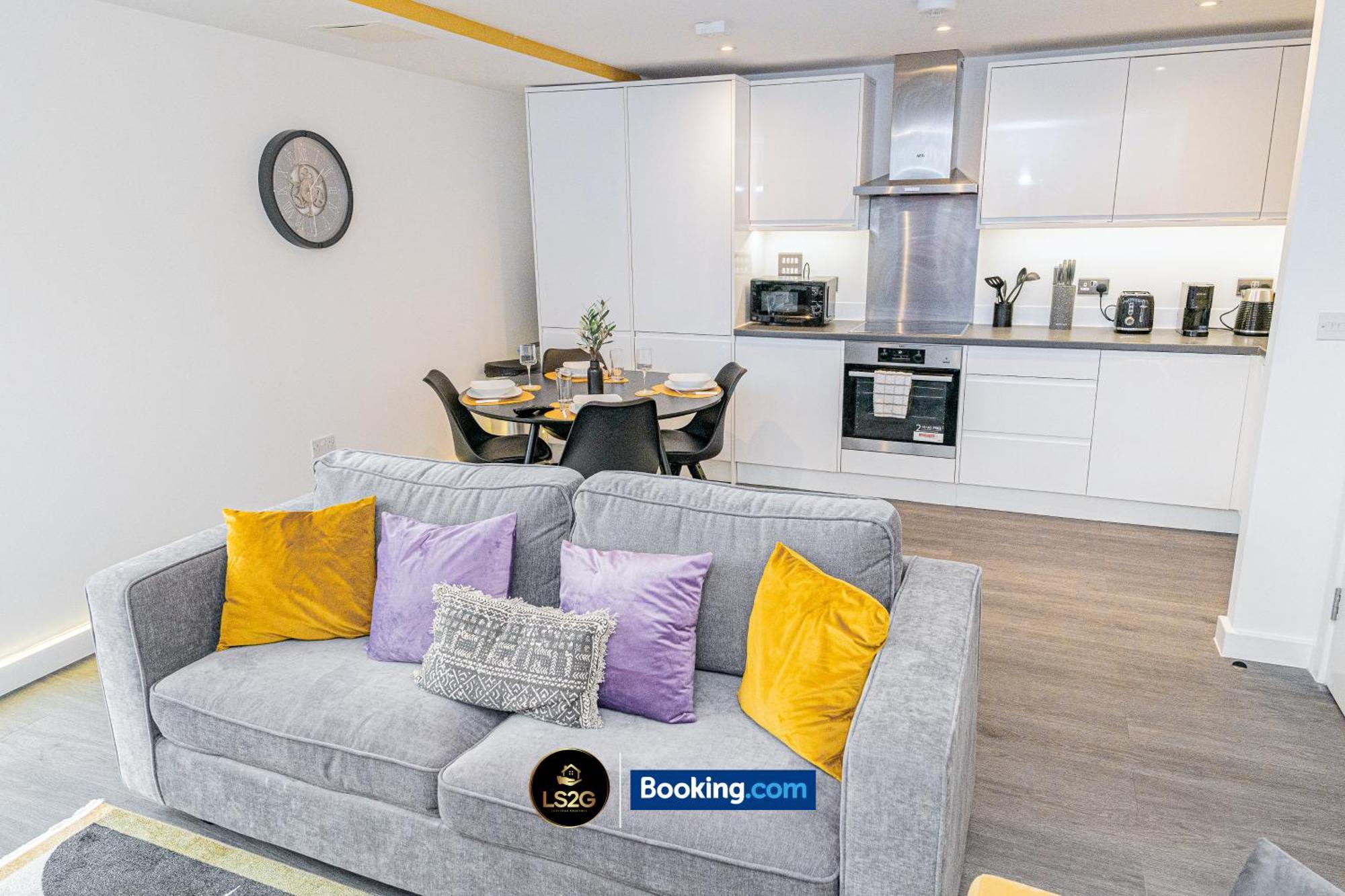 Appartamento Cosy 1 Bedroom By Ls2g Short Lets & Serviced Greater With Free Wifi Londra
