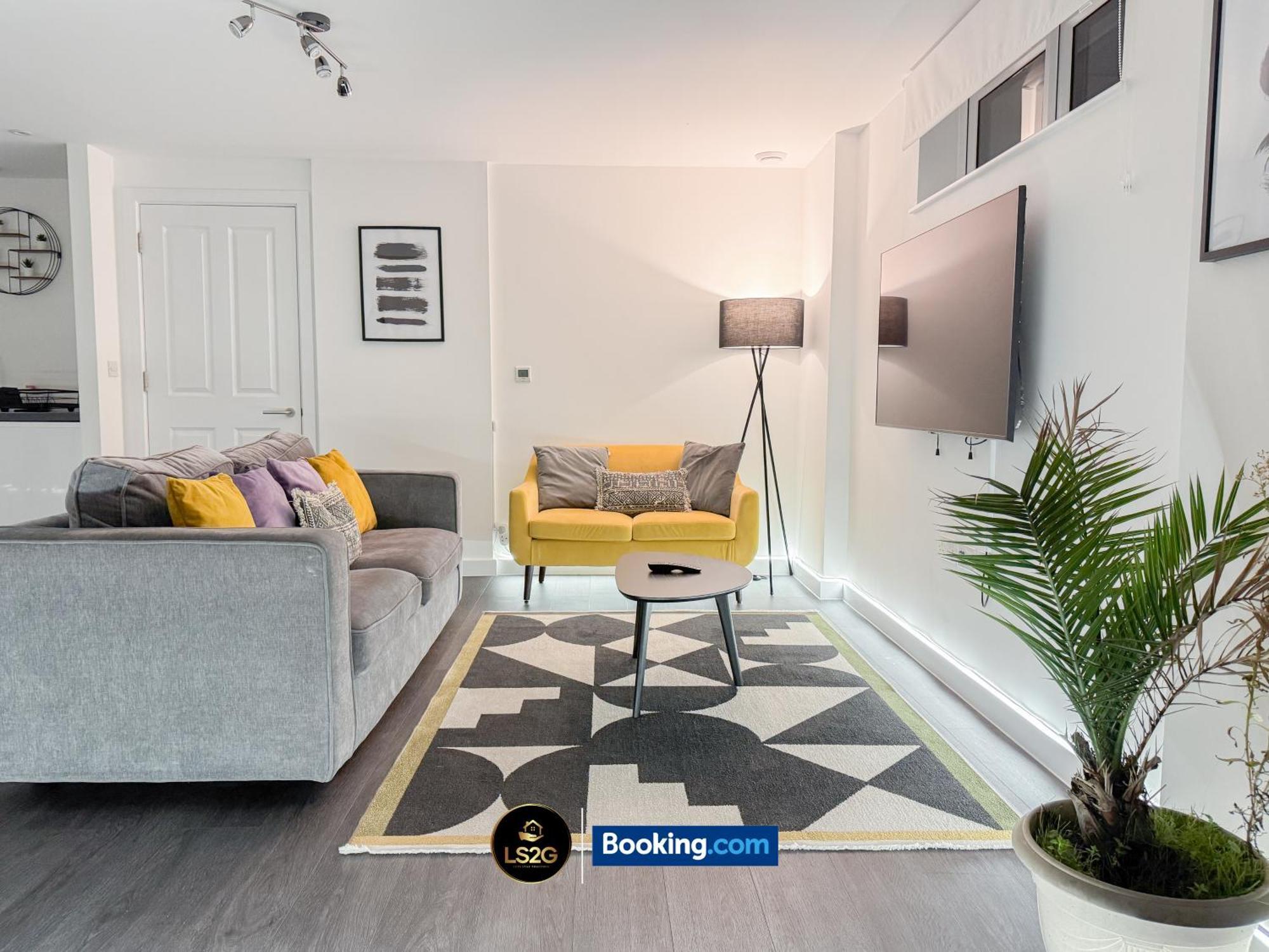 Appartamento Cosy 1 Bedroom By Ls2g Short Lets & Serviced Greater With Free Wifi Londra