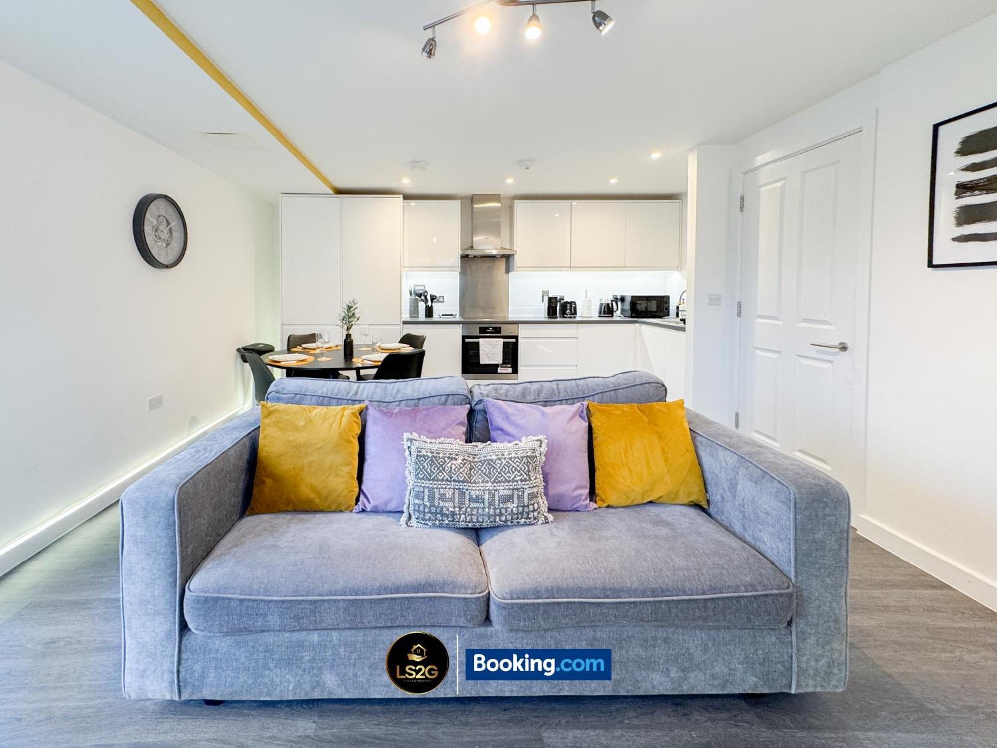 Cosy 1 Bedroom By Ls2g Short Lets & Serviced Greater With Free Wifi Appartamento Londra