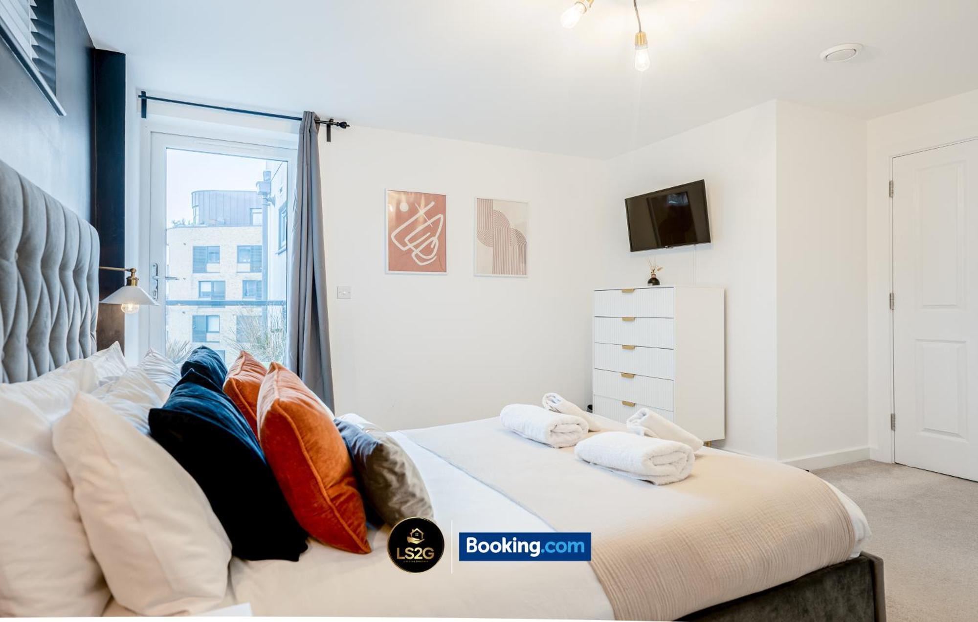 Cosy 1 Bedroom By Ls2g Short Lets & Serviced Greater With Free Wifi Appartamento Londra