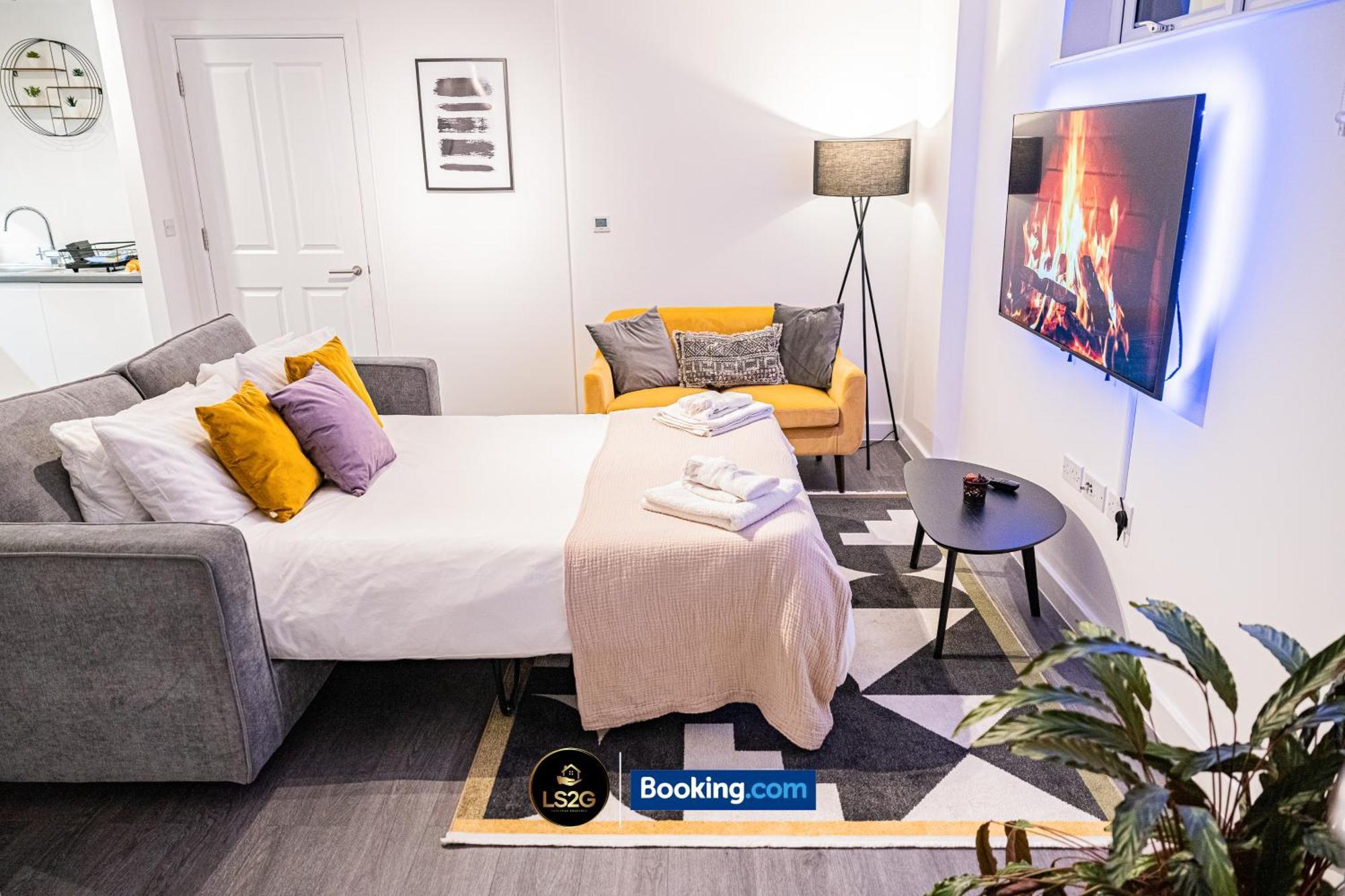 Cosy 1 Bedroom By Ls2g Short Lets & Serviced Greater With Free Wifi Londra